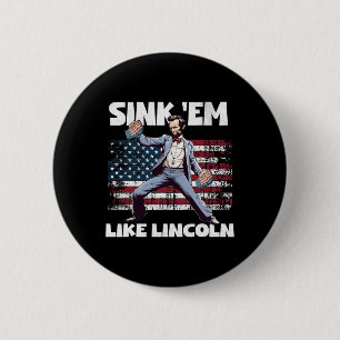 Funny 4th Of July Cornhole Ckyard Games Bbq July 4 2 Inch Round Button