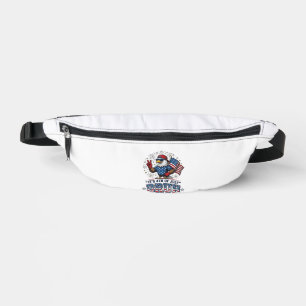 Funny 4th of July Eagle Bruh Patriotic Shirt Desig Fanny Pack