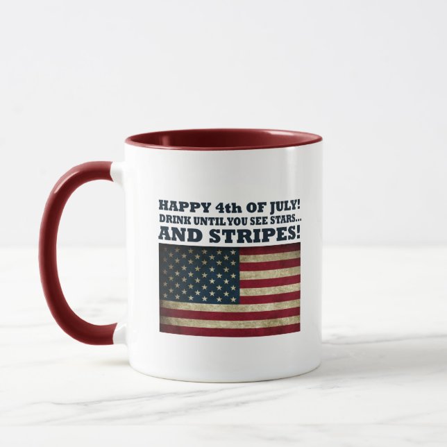 Funny 4th of july mug (Left)