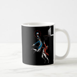 Funny 4th Of July - Patriotic Slam Dunk - Vintage Coffee Mug