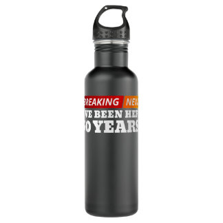 Funny 50 Year Work Anniversary 50th Employee Appre 710 Ml Water Bottle