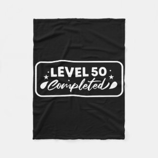 Funny 50 Years Old Joke Gag Idea Shirt 50th Bday P Fleece Blanket