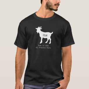 Funny 50Th Birthday 1970 Original Parts Graphic T-Shirt