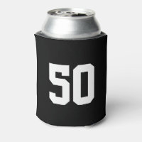 Funny 50th Birthday can cooler for men
