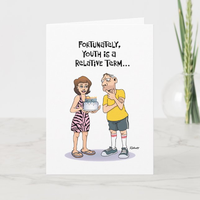 Funny 50th Birthday Card (Front)