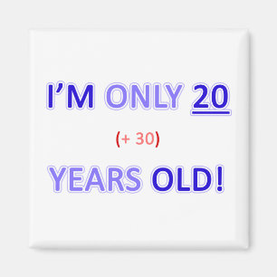 Funny 50th Birthday Gag Gift Magnet