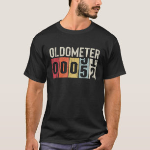 Funny 52 Years Old Oldometer Vintage 52nd Birthday T-Shirt
