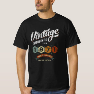 Funny 54 Year Old 1971 Vintage 54th Birthday Gift T-Shirt