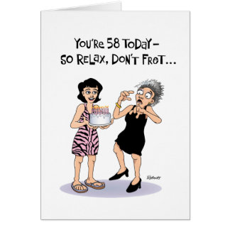 58th Birthday Cards, Photocards, Invitations & More