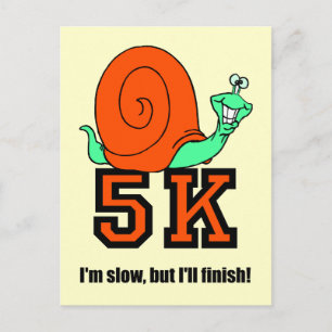 Funny 5K Postcard