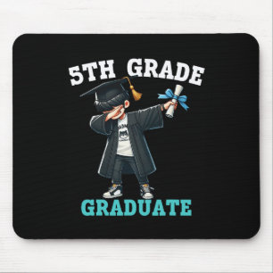 Funny 5th Grade Boys Graduation Grad Dabbing Cl Of Mouse Pad