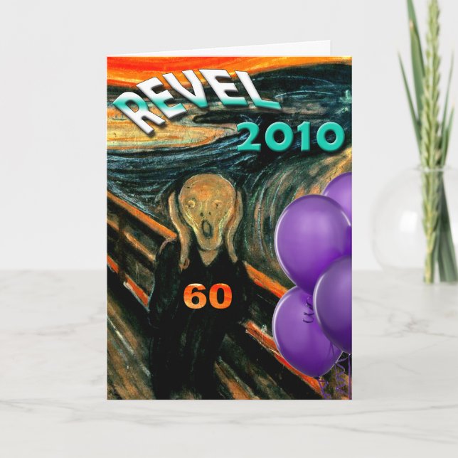 Funny 60th Birthday Card (Front)