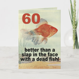 Funny 60th Birthday Card
