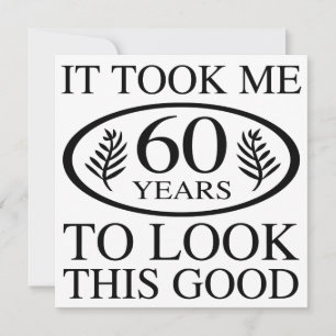 Funny 60th Birthday Card