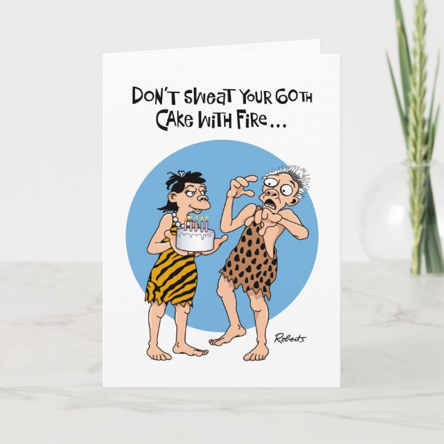Funny 60th Birthday Card (Front)