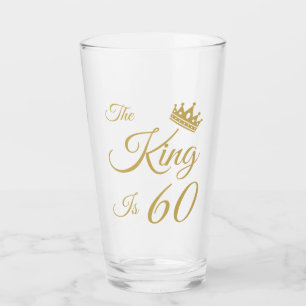 Funny 60th Birthday For Men Glass
