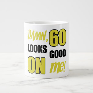 Funny 60th Birthday Gag Gift Large Coffee Mug