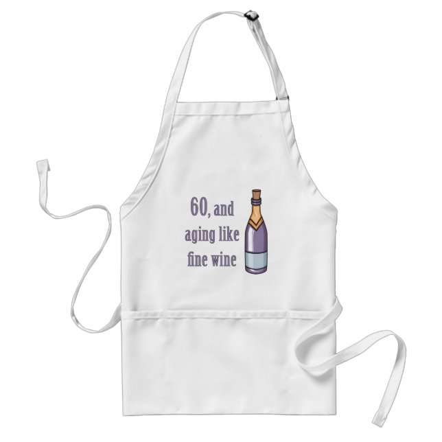 Funny 60th Birthday Gift Ideas Standard Apron (Front)