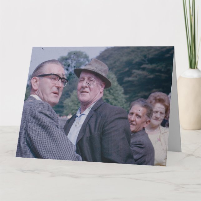 FUNNY 60TH BIRTHDAY GREETING CARD (Front)