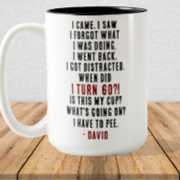 Funny 60th Birthday Hilarious Old Age Joke Custom