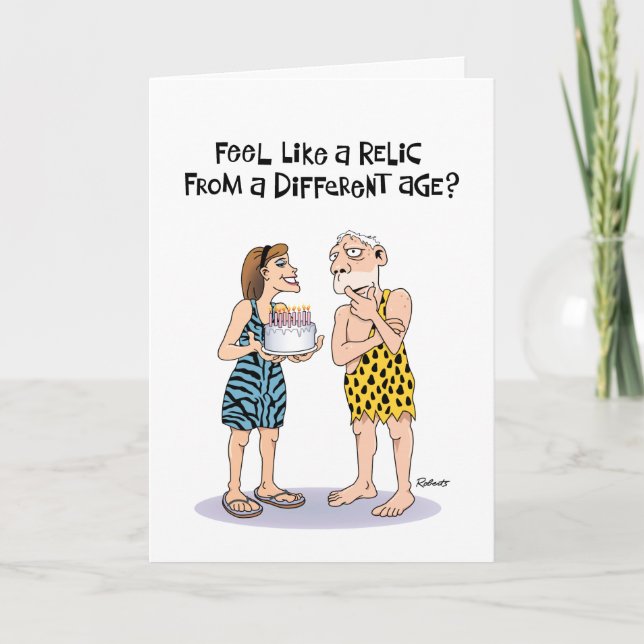 Funny 65th Birthday Card (Front)
