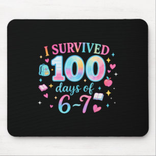 Funny 67 100th Day Of School Teacher 100 Days 6 7 Mouse Pad