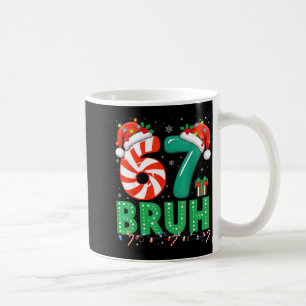 Funny 67 Christmas Pajama Xmas Six Seven Meme 6-7  Coffee Mug