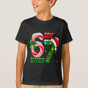 Funny 67 Christmas Shirts Boys Kids 6 7 Meme Pajam