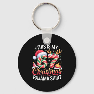 Funny 67 Christmas Six Seven This Is My 67 Christm Keychain