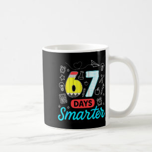 Funny 67 Days Smarter Six Seven Meme Teachers Stud Coffee Mug