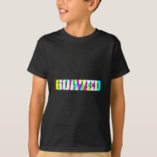 Funny 67 Meme 6oa7ed Glitch Art Retro Slang Goated T-Shirt
