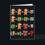 Funny 67 Meme Candy Merry Santa Math Teacher Chris Card<br><div class="desc">Funny 67 Meme Candy Merry Santa Math Teacher Christmas 6 7</div>