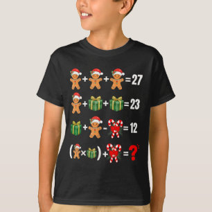 Funny 67 Meme Candy Merry Santa Math Teacher Chris T-Shirt