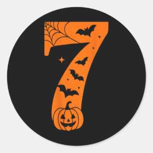 Funny 67 Meme Couple Matching Halloween Costume On Classic Round Sticker