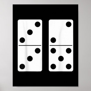 Funny 67 Meme Domino Addict Game Six Seven Gen Alp Poster