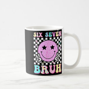 Funny 67 Meme Happy Face 6-7 Boys Kids Teens Six S Coffee Mug