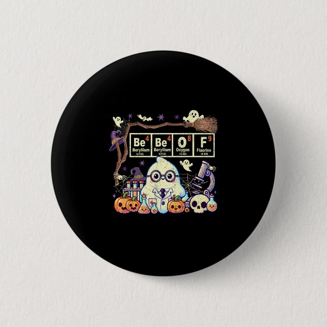 Funny 67 Meme Math Teacher 6 7 Halloween Square Ro 2 Inch Round Button (Front)