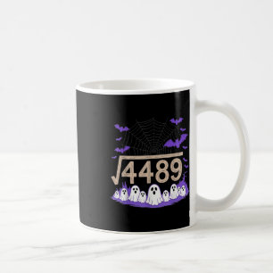 Funny 67 Meme Math Teacher 6 7 Halloween Square Ro Coffee Mug