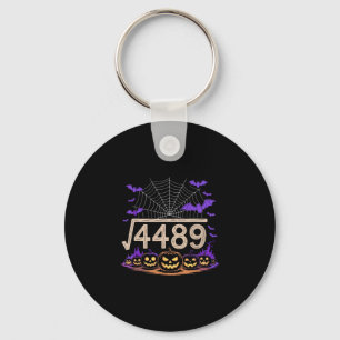 Funny 67 Meme Math Teacher 6 7 Halloween Square Ro Keychain