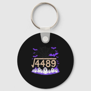 Funny 67 Meme Math Teacher 6 7 Halloween Square Ro Keychain