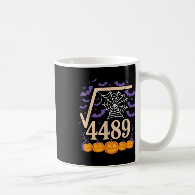 Funny 67 Meme Math Teacher 6 7 Square Root 4489  Coffee Mug (Right)