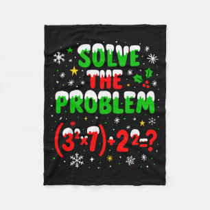 Funny 67 Meme Pemdas Elementary Math Teacher 6 7 C Fleece Blanket