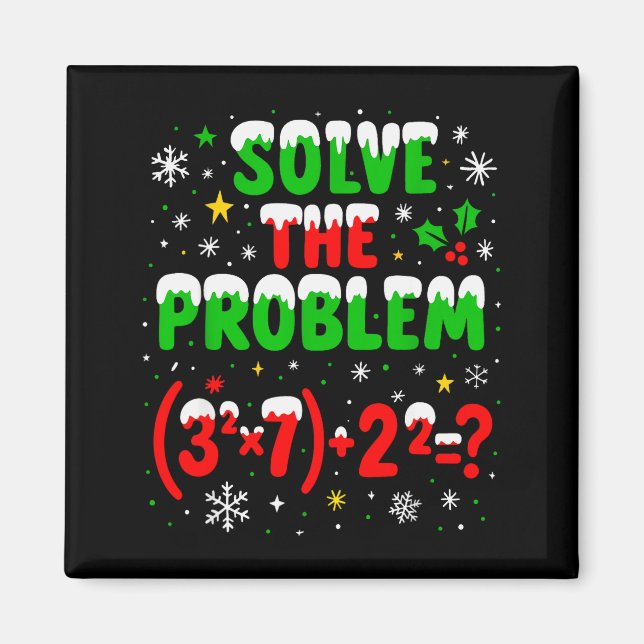 Funny 67 Meme Pemdas Elementary Math Teacher 6 7 C Magnet (Front)