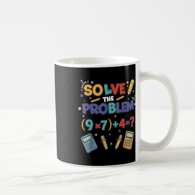 Funny 67 Meme Pemdas Elementary Math Teacher Brain Coffee Mug (Right)