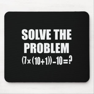 Funny 67 Meme Pemdas Elementary Math Teacher Brain Mouse Pad
