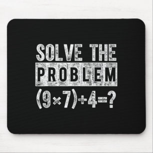 Funny 67 Meme Pemdas Elementary Math Teacher Brain Mouse Pad