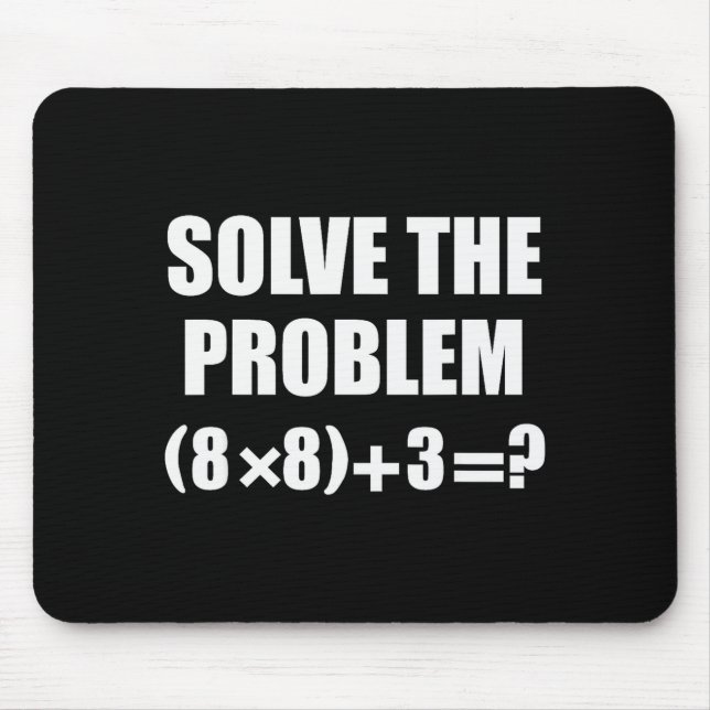Funny 67 Meme Pemdas Elementary Math Teacher Brain Mouse Pad (Front)