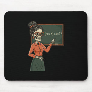 Funny 67 Meme Pemdas Elementary Math Teacher Brain Mouse Pad