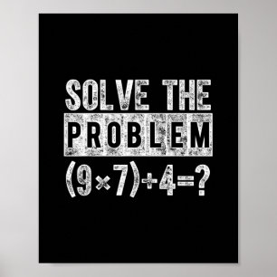 Funny 67 Meme Pemdas Elementary Math Teacher Brain Poster