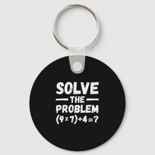 Funny 67 Meme Pemdas Elementary Math Teacher Humou Keychain